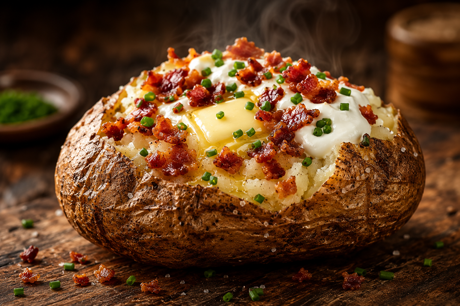 The Classic loaded baked potato